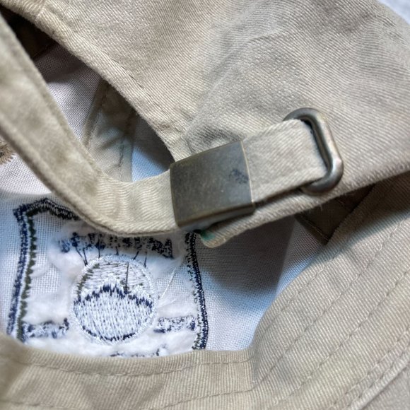 Adventure Outfitters Strapback Hat Tan Mountain Logo Since 1950 - Picture 7 of 9